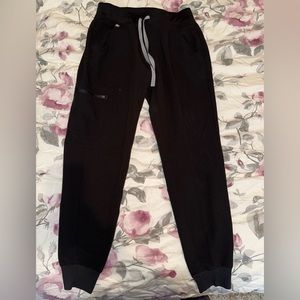 Figs scrub set, black